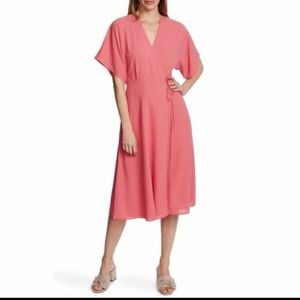 Summer 1.State Neo Renaissance wrap dress in cherry blossom size 4